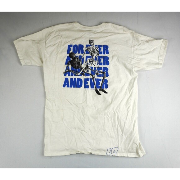 10-Deep T-Shirt Men's Size Large Skeleton Forever and Ever Big Back Graphic USA - Picture 2 of 13